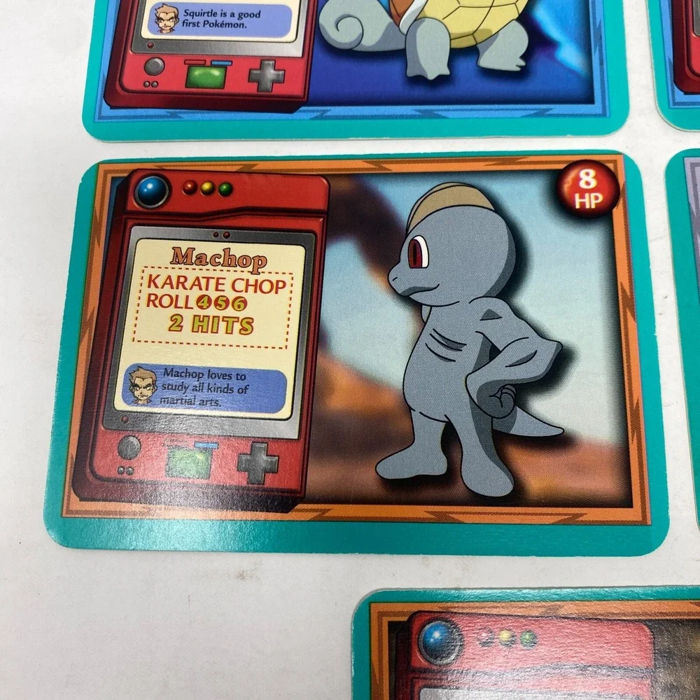 5‎ 1999 Pokemon Trading Cards: Nintendo Creatures Adventure Game Squirtle Machop